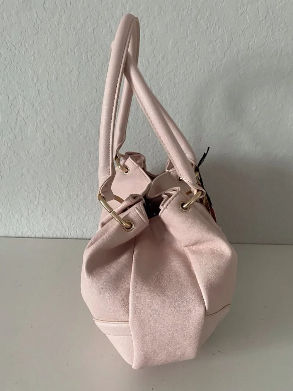 Juicy Couture Royal To Juicy Satchel Bag Purse In Pink Clay W/Charm VIRAL NEW